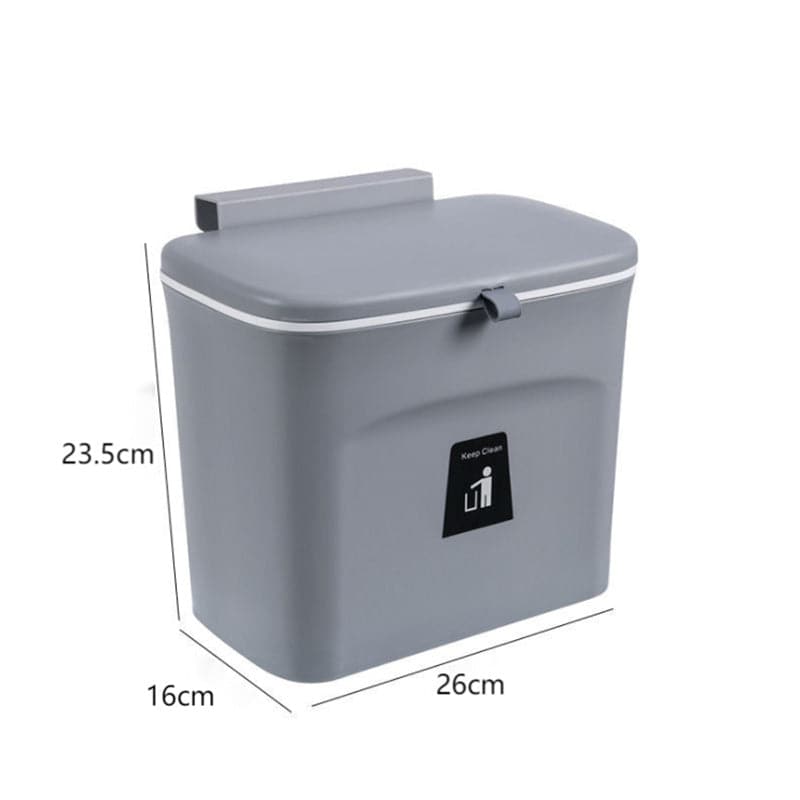 Kitchen Island Trash Can with Lid