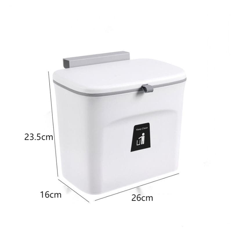 Kitchen Island Trash Can with Lid